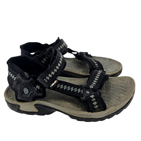 Teva Other - Teva Black Hurricane Walking Sport Trail Hiking Water Sandals Men 11 US 44.5 EU